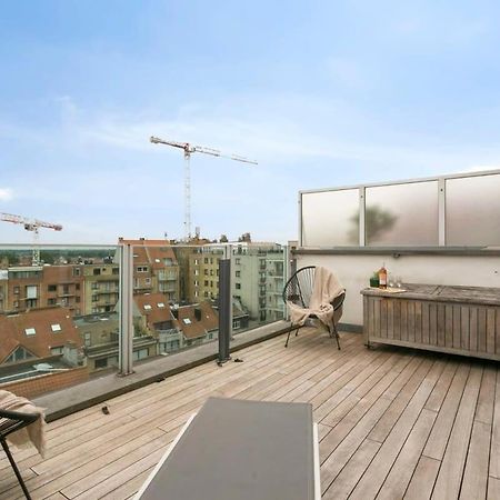 Modern Penthouse With Stunning Sea-View, Sauna And 2 Large Terraces! Daire Knokke-Heist Dış mekan fotoğraf
