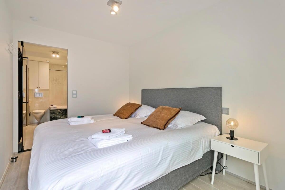 Modern Penthouse With Stunning Sea-View, Sauna And 2 Large Terraces! Daire Knokke-Heist Dış mekan fotoğraf